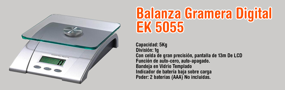 Balanza Gramera EK 5055